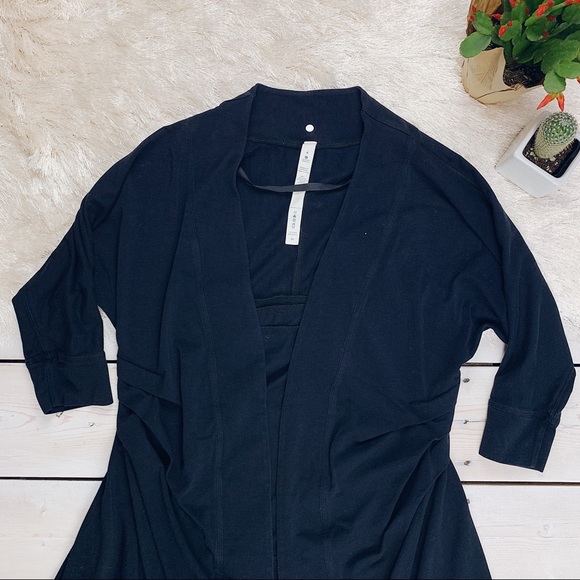 lululemon athletica | Black Cardigan Wrap - Picture 2 of 5